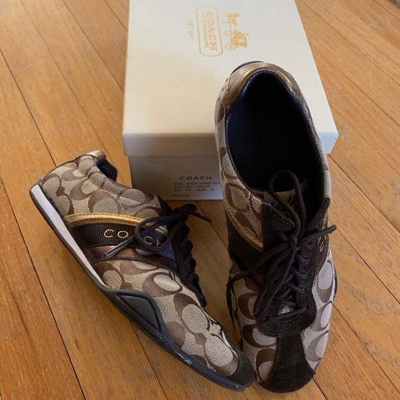 Coach Shoes - Coach sneakers worn once size 7.5